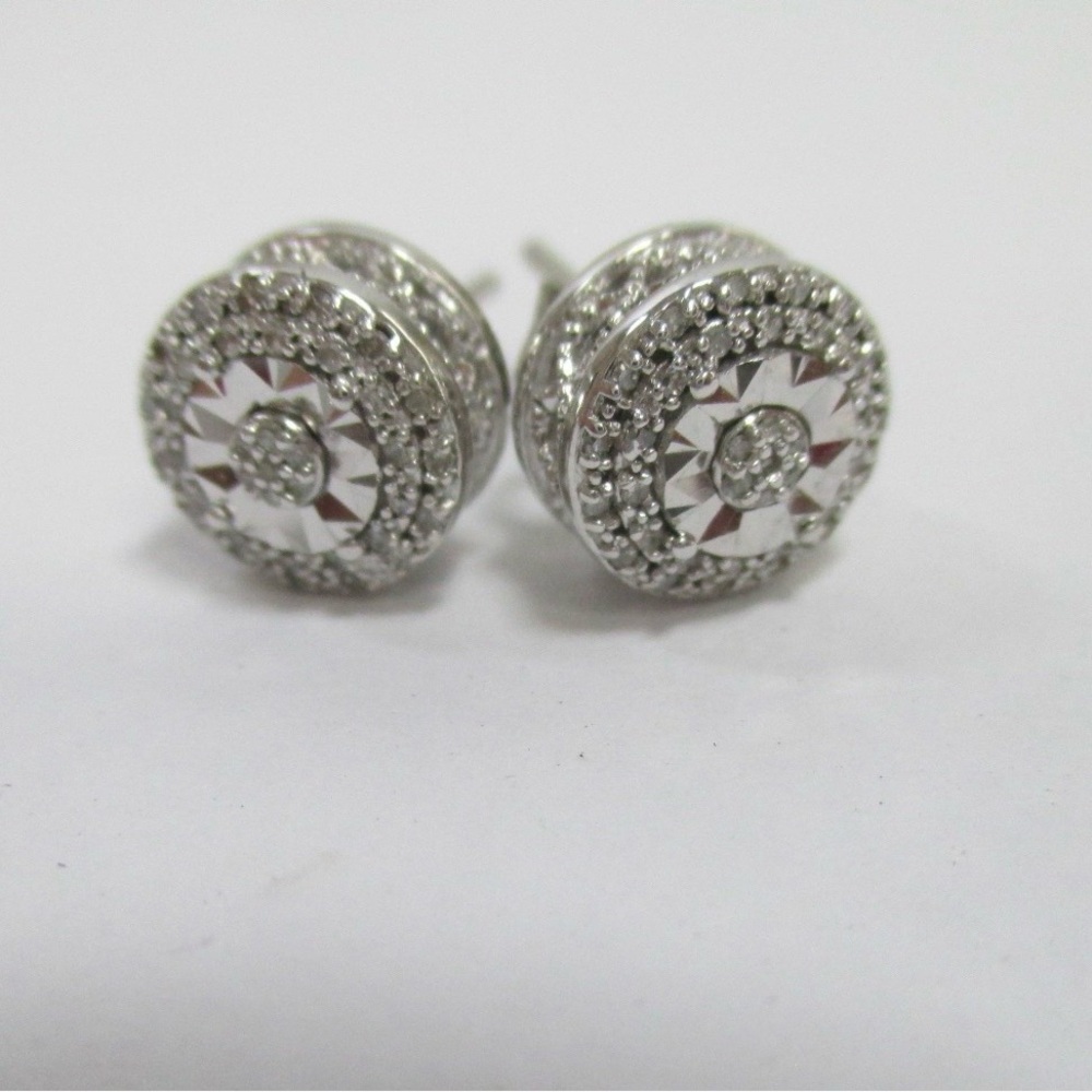 Elegant Silver Stud Earrings
